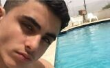 Itai Yitzhak, 17, killed in a brawl overnight Friday, reportedly between Arab and Jewish teens, in the northern village of Muqeible (Courtesy)