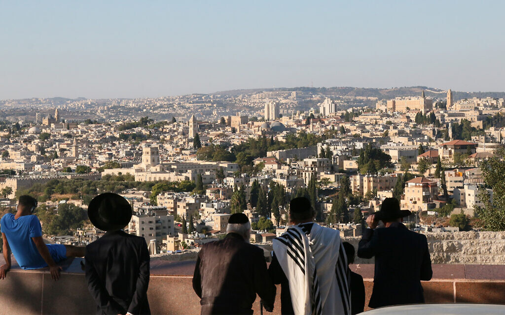 A view of Jerusalem from Mount Scopus. (Shmuel Bar-Am)
