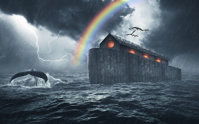 Artist's image of Noah's ark (Javier_Art_Photography via iStock by Getty Images)