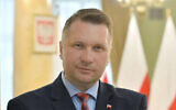 Przemysław Czarnek (Courtesy via JTA)