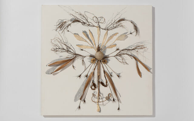 Joanna Jones' 'Wall Flower' will be featured in the Fresh Paint art fair, October 28, 2020 (Courtesy Yair Meyuhas)