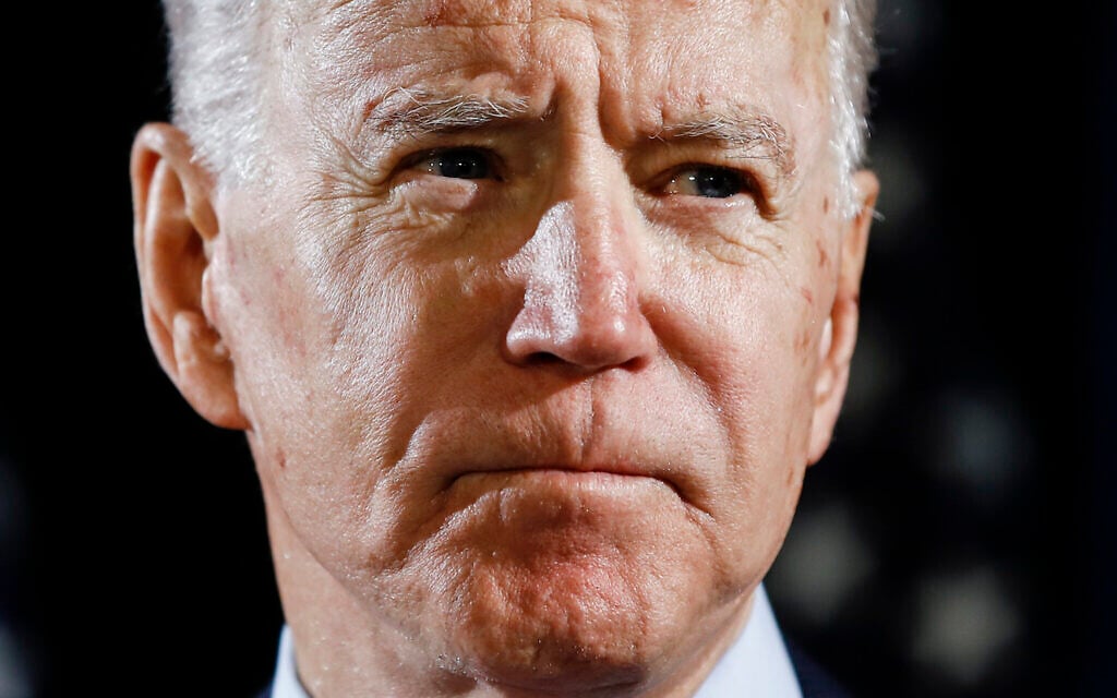 Democratic US presidential candidate former Vice President Joe Biden speaks about the coronavirus, March 12, 2020, in Wilmington, Delaware. (AP Photo/Matt Rourke, File) Democratic US presidential candidate former Vice President Joe Biden speaks about the coronavirus, March 12, 2020, in Wilmington, Delaware. (AP Photo/Matt Rourke, File)