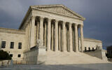 The US Supreme Court building in Washington, May 3, 2020. (AP Photo/ Patrick Semansky)