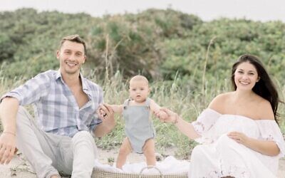 '90 Day Fiance' stars Alexei Brovarnik, left, and Loren Goldstone Brovarnik, right, with their son Shai. (Courtesy of the Brovarniks)