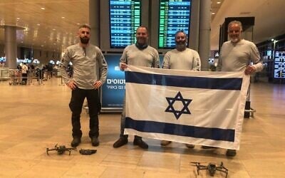 Israeli locust fighters task force leaves Israel for Ethiopia to suppress the spread of desert locust swarms. (Embassy Of Israel In Ethiopia)