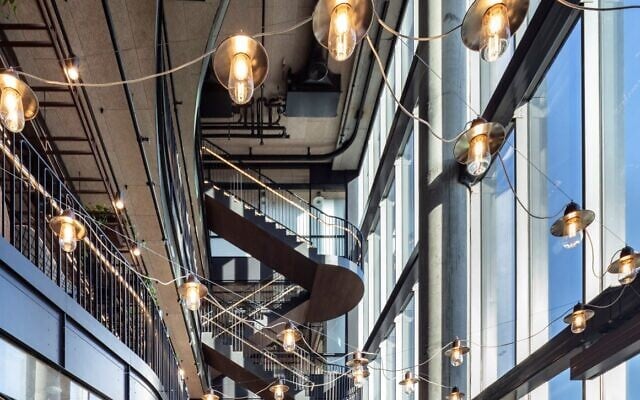 Microsoft's new campus in Herzliya, Israel, inaugurated in November 2020 (Amit Geron) Microsoft's new campus in Herzliya, Israel, inaugurated in November 2020 (Amit Geron)