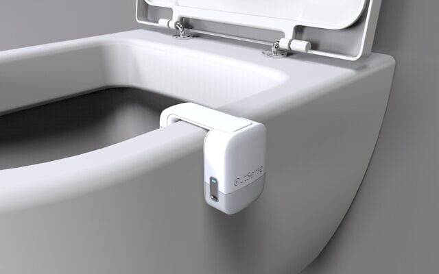 OutSense's IoT device transforms toilet bowls into smart systems that can warn of ailments (Courtesy) OutSense's IoT device transforms toilet bowls into smart systems that can warn of ailments (Courtesy)