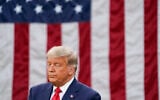 US President Donald Trump at an event on Operation Warp Speed in the Rose Garden of the White House in Washington, Nov. 13, 2020. (AP Photo/Evan Vucci)
