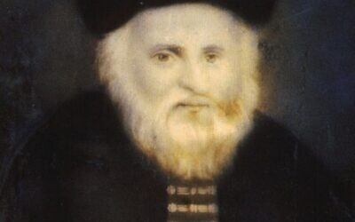 R. Eliyahu of Vilna, the Vilna Gaon, by Winograd. (Wikipedia, public domain)