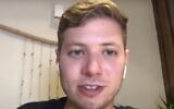 Yair Netanyahu on the first episode of his new podcast, The Yair Netanyahu Show. (Screengrab:YouTube)