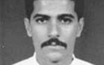 Abdullah Ahmed Abdullah, also known as Abu Muhammad al-Masri, in an FBI post offering a reward for information on his whereabouts. (Screenshot/fbi.gov)