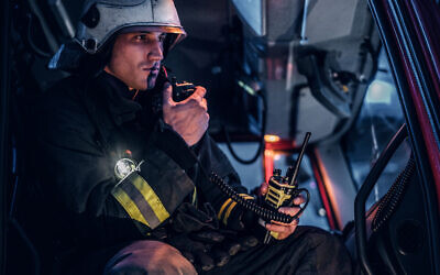 Illustrative image of a firefighter, emergency first responder (FXQuadro; iStock by Getty Images)