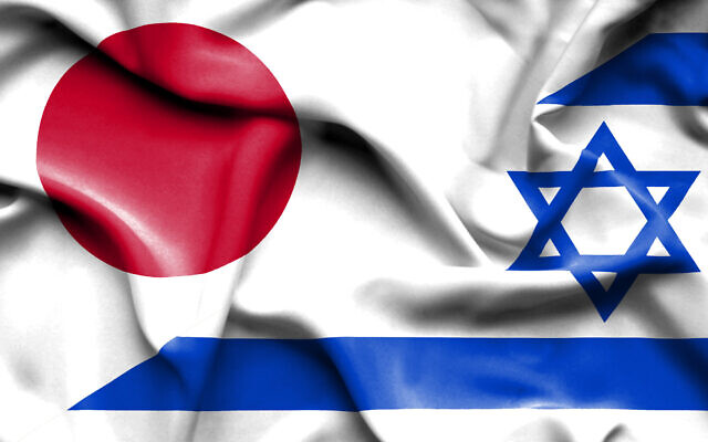 Waving flag of Israel and Japan (alexis84; iStock by Getty Imaging)