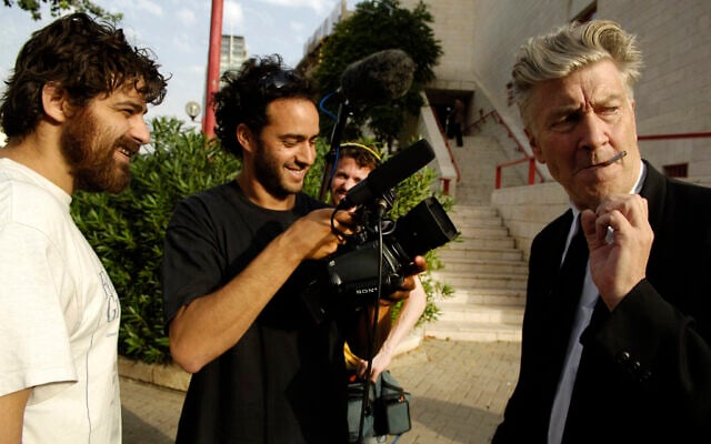 Jerusalem's Sam Spiegel Film School is celebrating 30 years of filmmaking with a free VOD site in November, marking filmmaking moments that have included Doron Djerassi's 2007 opportunity to film David Lynch in Israel. (courtesy, Yossi Zwecker) Jerusalem's Sam Spiegel Film School is celebrating 30 years of filmmaking with a free VOD site in November, marking filmmaking moments that have included Doron Djerassi's 2007 opportunity to film David Lynch in Israel. (courtesy, Yossi Zwecker)