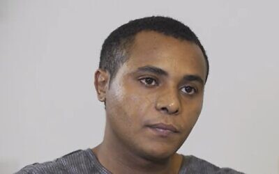Yonatan Heilo in an undated interview (Screen grab/Channel 12 news)