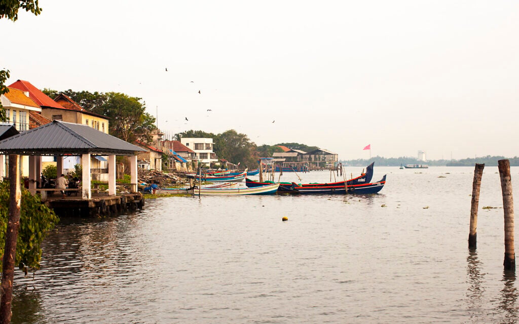 Kochi sits on the Arabian Sea. (Christabel Lobo/ via JTA)