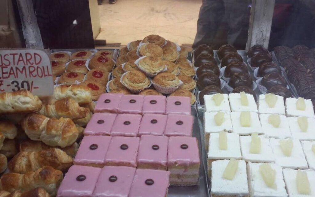 A selection of some of the Nahoum & Sons pastries. (Isaac Nahoum/Nahoum & Sons/ via JTA)