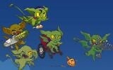 Hanukkah Goblins is based on Eric Kimmel’s classic children’s book 'Hershel and the Hanukkah Goblins.' (Art/Kali Hayes, KH Illustration/ via JTA)