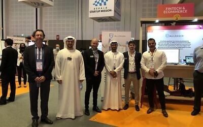 The Investination team alongside Alharith bin Salem Almoosa, Co Vice Chairman, and Ahmad bin Salem Almoosa, Co Vice Chairman of Almoosa Enterprises