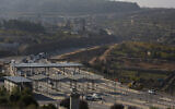 A view of a road in the West Bank, south of Jerusalem, November 29, 2020. (AP Photo/Majdi Mohammed)