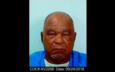 This Sept. 24, 2018, booking photo provided by the California Department of Corrections shows Samuel Little. Little, the man authorities say was the most prolific serial killer in U.S. history, has died. He was 80. California corrections department spokeswoman Vicky Waters said Little died Wednesday, Dec. 30, 2020. He had been serving a life sentence at a California prison since being convicted of three counts of murder in 2013. (California Department of Corrections via AP)