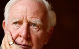 Author John Le Carre, real name David Cornwell at his home in London, Thursday, Aug. 28, 2008. (AP Photo/Kirsty Wigglesworth)