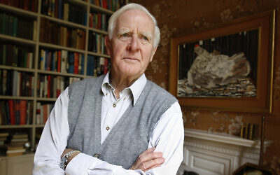 Author John Le Carre, real name David Cornwell, is seen, at his home in London, Thursday, Aug. 28, 2008. (AP Photo/Kirsty Wigglesworth)