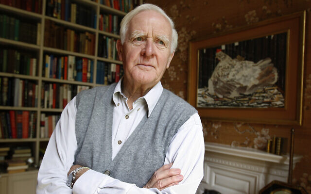 Author John Le Carre, real name David Cornwell, is seen, at his home in London, Thursday, Aug. 28, 2008. (AP Photo/Kirsty Wigglesworth)