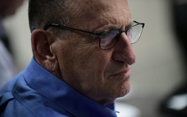 Mayor of Tel Aviv Ron Huldai attends a Tel Aviv city council meeting, January 20, 2020. (Tomer Neuberg/FLASH90) Mayor of Tel Aviv Ron Huldai attends a Tel Aviv city council meeting, January 20, 2020. (Tomer Neuberg/FLASH90)