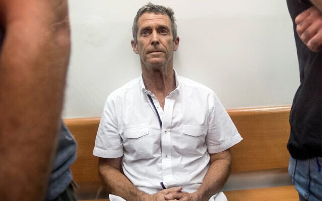 French-Israeli diamond magnate Beny Steinmetz at the Rishon Lezion Magistrate's Court, near Tel Aviv, August 14, 2017. (Jack Guez/AFP) French-Israeli diamond magnate Beny Steinmetz at the Rishon Lezion Magistrate's Court, near Tel Aviv, August 14, 2017. (Jack Guez/AFP)