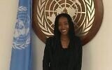 Eden Amare Yitbarek, one of two Israeli winners of the prestigious 2021 Rhodes Scholarship to study at Oxford University. (Courtesy Eden Amare Yitbarek)