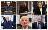 Clockwise from top left: Paul Sobol (Nicolas Maeterlinck/AFP via Getty Images), Maurice Cling (Memorial de la Shoa), Esther Cohen (Sakis Mitrolidis/AFP via Getty Images), Renzo Gattegna (Stefano Montesi – Corbis/Getty Images), Justin Sonder (Bernd Thissen/picture alliance via Getty Images), and Mikhail Zhvanetsky (Artyom Geodakyan/TASS via Getty Images). All photos via JTA.