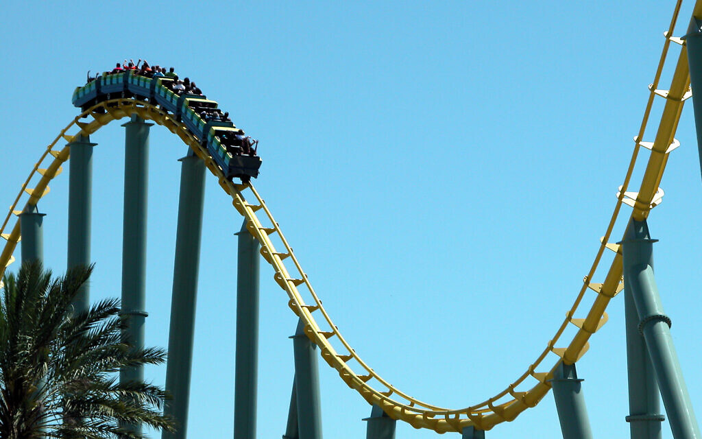 An illustrative image of a rollercoaster ride (iStock by Getty Images)