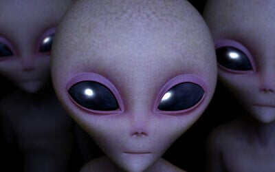 An artist's image of aliens (bertos via iStock by Getty Images)