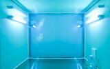 UV disinfection being used to clean a laboratory (LeafenLin via iStock by Getty Images)