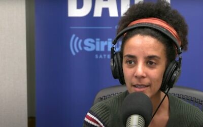 Timnit Gebru speaks to Wharton Business Daily, January 31, 2020 (Screen grab/YouTube)