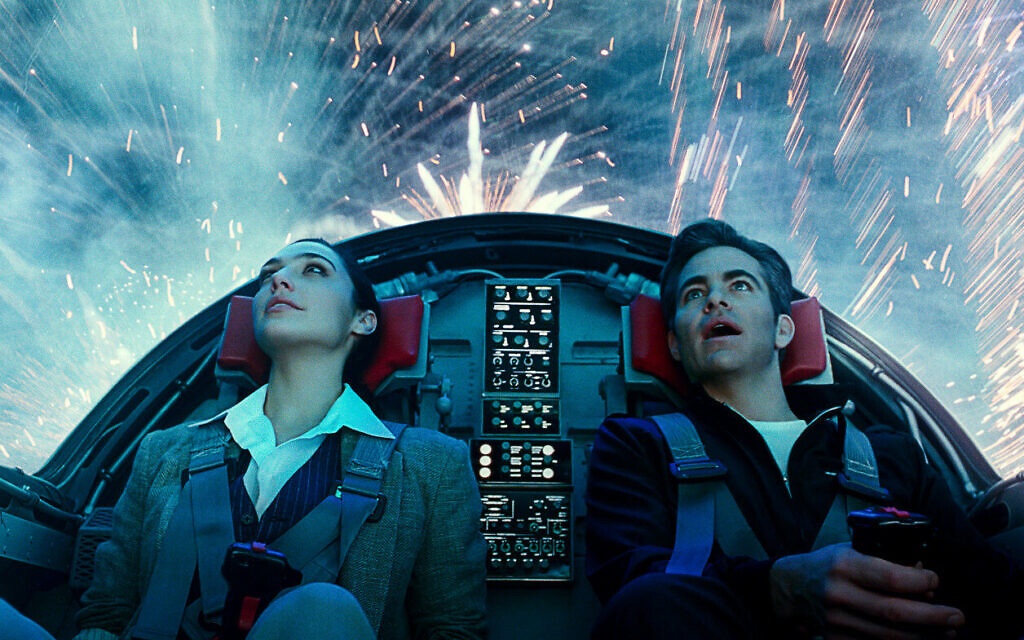 Gal Gadot and Chris Pine in 'Wonder Woman 84.' (Courtesy Warner Bros. Films)