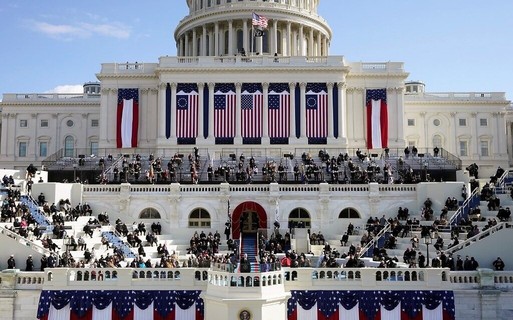 US President Joe Biden delivers his Inauguration speech after being sworn in as the 46th US President on January 20, 2021, at the US Capitol in Washington, DC. (Photo by Patrick Semansky / POOL / AFP) US President Joe Biden delivers his Inauguration speech after being sworn in as the 46th US President on January 20, 2021, at the US Capitol in Washington, DC. (Photo by Patrick Semansky / POOL / AFP)