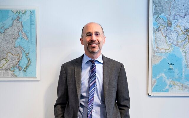 In this file photo taken on May 7, 2018 Rob Malley, former US negotiator during the Iran nuclear program negotiations and current CEO at the International Crisis Group in Washington, DC. (Brendan Smialowski / AFP)