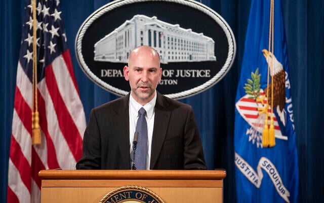Steven D'Antuono, head of the Federal Bureau of Investigation (FBI) Washington field office, speaks during a news conference Tuesday, Jan. 12, 2021, in Washington. Federal prosecutors are looking at bringing “significant” cases involving possible sedition and conspiracy charges in last week’s riot at the US Capitol. (Sarah Silbiger/Pool via AP) Steven D'Antuono, head of the Federal Bureau of Investigation (FBI) Washington field office, speaks during a news conference Tuesday, Jan. 12, 2021, in Washington. Federal prosecutors are looking at bringing “significant” cases involving possible sedition and conspiracy charges in last week’s riot at the US Capitol. (Sarah Silbiger/Pool via AP)