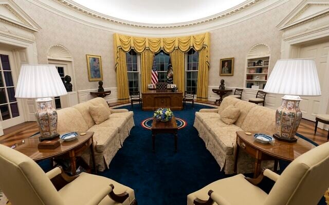 The Oval Office of the White House is newly redecorated for the first day of President Joe Biden's administration, Wednesday, Jan. 20, 2021, in Washington. (AP Photo/Alex Brandon) The Oval Office of the White House is newly redecorated for the first day of President Joe Biden's administration, Wednesday, Jan. 20, 2021, in Washington. (AP Photo/Alex Brandon)