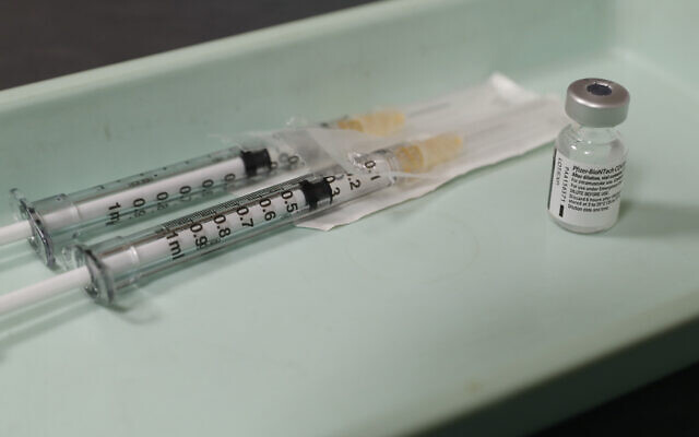 A Pfizer-BioNTech COVID-19 vaccine is pictured in a Strasbourg clinic, eastern France, Tuesday, Jan.5, 2021. Amid public outcry, France's health minister promised Tuesday an "exponential" acceleration of his country's shockingly slow coronavirus vaccination process after barely 500 people in France were vaccinated in the first six days. (AP Photo/Jean-Francois Badias) A Pfizer-BioNTech COVID-19 vaccine is pictured in a Strasbourg clinic, eastern France, Tuesday, Jan.5, 2021. Amid public outcry, France's health minister promised Tuesday an "exponential" acceleration of his country's shockingly slow coronavirus vaccination process after barely 500 people in France were vaccinated in the first six days. (AP Photo/Jean-Francois Badias)