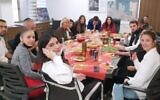 Miri Regev, in back center, at an office event on January 12, 2021. (Courtesy: Israel Frey/DemocratTV)