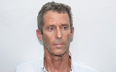 Israeli businessman Beny Steinmetz at the Rishon Lezion Magistrate's Court on August 14, 2017. (Flash90)