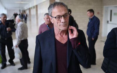 Mohammad Bakri at the Lod District Court on December 21, 2017 (FLASH90)