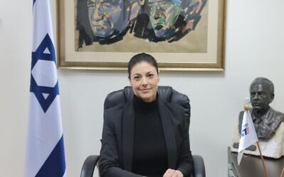 Merav Michaeli, leader of the Labor Party (Courtesy)