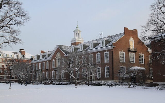 Illustrative -- The Maryland Hall at Johns Hopkins University in Baltimore, Maryland on Jan. 12, 2011 (Wikimedia Commons)