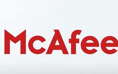 The McAfee logo (YouTube Screenshot)