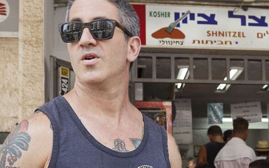 Chef Michael Solomonov during a recent visit to Israel. (Courtesy Michael Solomonov) Chef Michael Solomonov during a recent visit to Israel. (Courtesy Michael Solomonov)