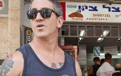 Chef Michael Solomonov during a recent visit to Israel. (Courtesy Michael Solomonov)